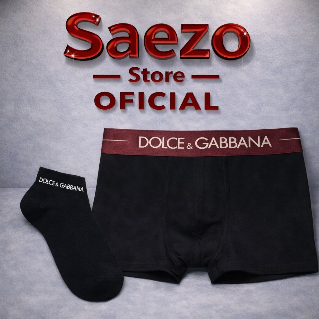 Medias + Boxer Dolce & Gabbana Exclusivo