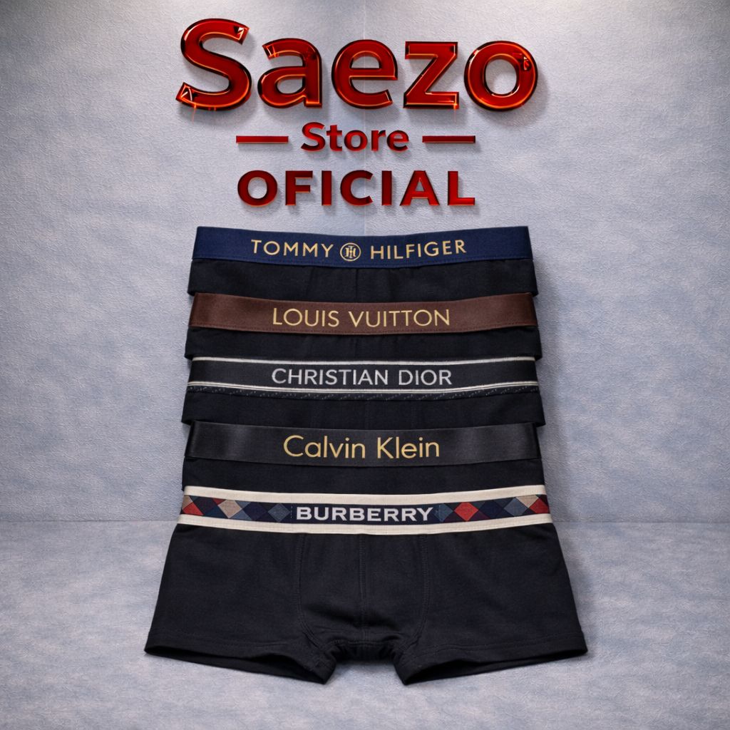 Pack x5 Boxers Calidad Premium