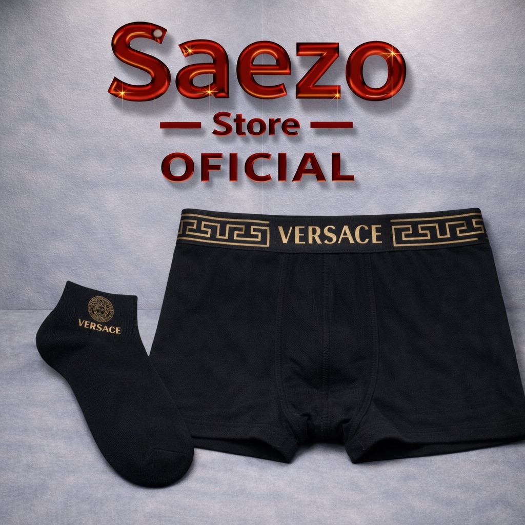 Medias + Boxer Versace Exclusivo